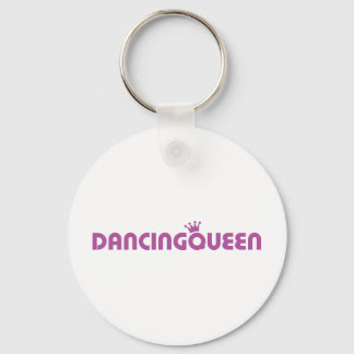 Porte-clés icône de la reine de danse
