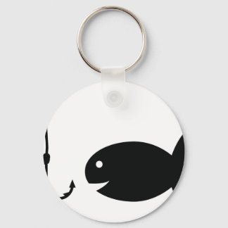 Porte-clés icône de pêche