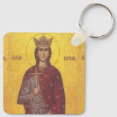 Porte-clés Icône de Saint Barbara (Dos)