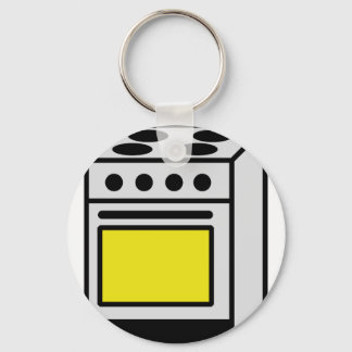 Porte-clés icône du four de cuisine