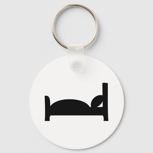 Porte-clés icône du lit (Recto)