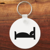 Porte-clés icône du lit (Recto)