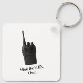 Porte-clés Icône Fu*k Sur L'Icône Drôle Walkie Talkie (Dos)