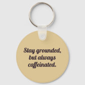 Porte-clés icône Grain de Café (Verso)