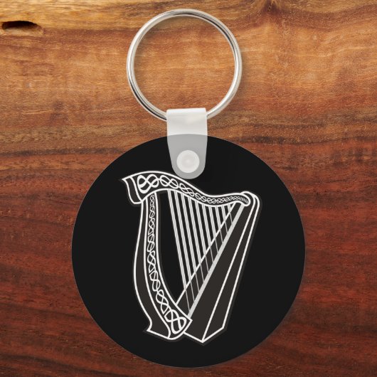 Porte-clés Icône Harpe (Recto)
