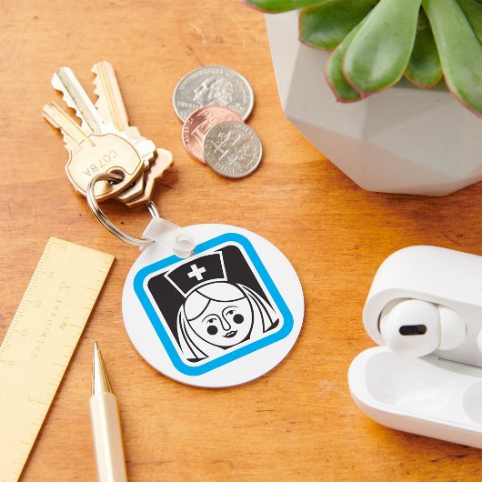 Porte-clés Icône infirmière