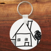 Porte-clés icône maison (Recto)