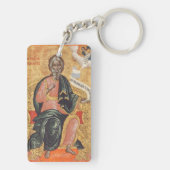 Porte-clés Icône orthodoxe de saint André l'apôtre (Dos)