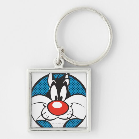 Porte-clés Icône pointillée SYLVESTER™ (Devant)