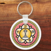 Porte-clés Icône Sai Baba (Recto)