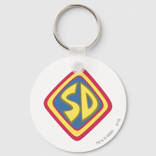 Porte-clés Icône "SD" Scooby-Doo (Recto)