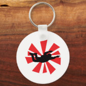 Porte-clés icône skydiver (Recto)