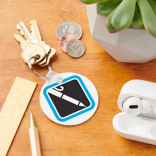 Porte-clés Icône stylo