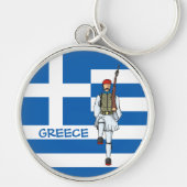 Porte-clés Icône Tsolias (Devant)