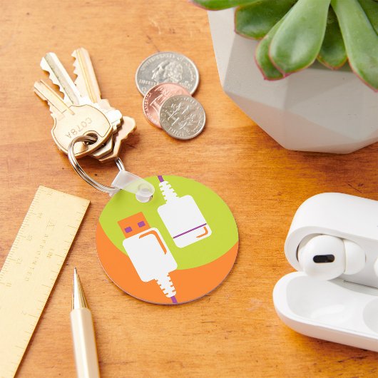 Porte-clés Icône USB Plug