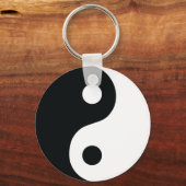 Porte-clés icône ying et yang (Recto)