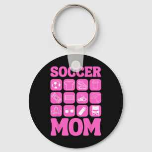 Porte-clés Icônes de mère de footballeur Essentiel de foot 