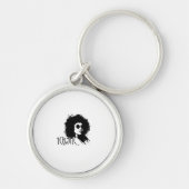 Porte-clés ICONIC Afro femme Retro Portrait - Bold Girl (Devant)