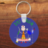 Porte-clés ICU Chick (infirmière) (Recto)