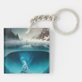 Porte-clés Icy Mountain View (Dos)