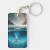 Porte-clés Icy Mountain View (Dos)