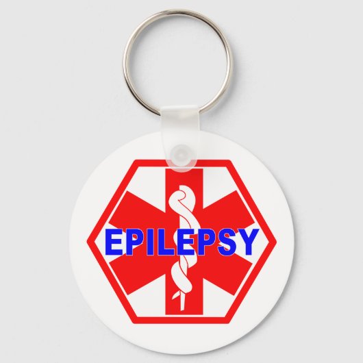 PORTE-CLÉS ID MÉDICALE EPILEPSY (Recto)