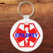 PORTE-CLÉS ID MÉDICALE EPILEPSY (Recto)