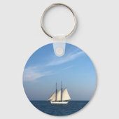 Porte-clés I'd Rather Be Sailing Keychain Gift Sailboat (Verso)