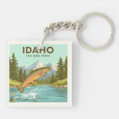 Porte-clés Idaho vintage (Dos)