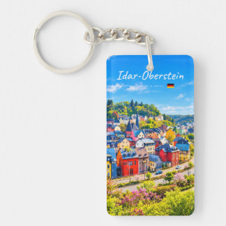 Porte-clés Idar-Oberstein, Allemagne - Ville élégante colorée