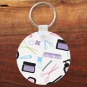 Porte-clés Idée cadeau Beautician (Recto)