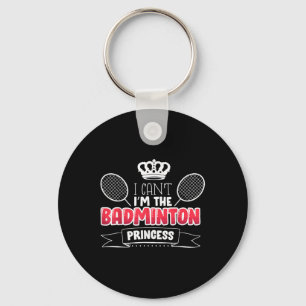 Porte-clés Idée cadeau drôle de badminton pour joueur de badm