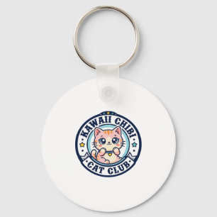 Porte-clés Idée de cadeau maman chat chibi kawaii - Kawaii Ch