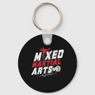 Porte-clés Idée de cadeau pour amateur de kickboxing Mma Mixe