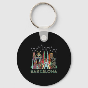 Porte-clés Idée de design de cadeau de vacances amusantes à R
