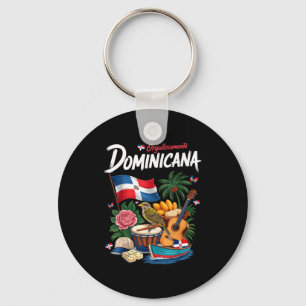 Porte-clés Idée de tenue dominicaine pour femmes