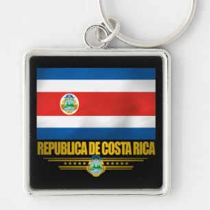 Porte-clés Idées cadeaux "Costa Rica Pride"