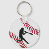Porte-clés Idées cadeaux d'équipe de baseball bon marché pour (Verso)