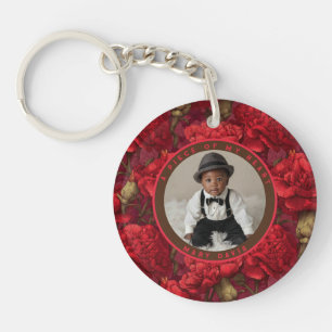 Porte-clés Idées de cadeaux d'anniversaire artistiques Fleur