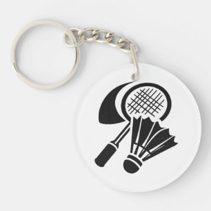 Porte-clés Idées de cadeaux de badminton