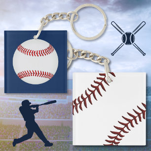 Porte-clés Idées de cadeaux de baseball peu coûteux pour garç