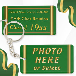 Porte-clés Idées de conservation de réunion de classe, CHANGE