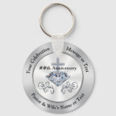 Porte-clés Idées de souvenir chrétien pour l'anniversaire de  (Recto)