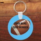 Porte-clés Identifiant du Porte - clé de football Balise votr (Recto)