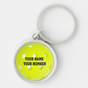 Porte-clés Identifiant Porte - clé Pickleball Balise VOTRE NO