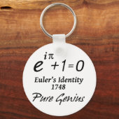 Porte-clés Identité d'Euler (Recto)