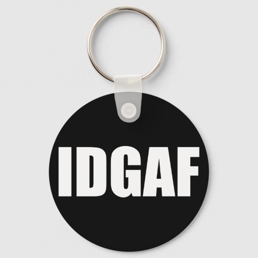 PORTE-CLÉS IDGAF (Recto)