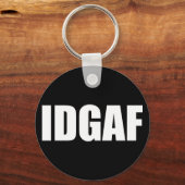 PORTE-CLÉS IDGAF (Recto)