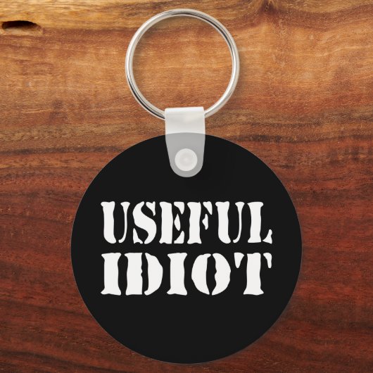 PORTE-CLÉS IDIOT UTILE (Recto)