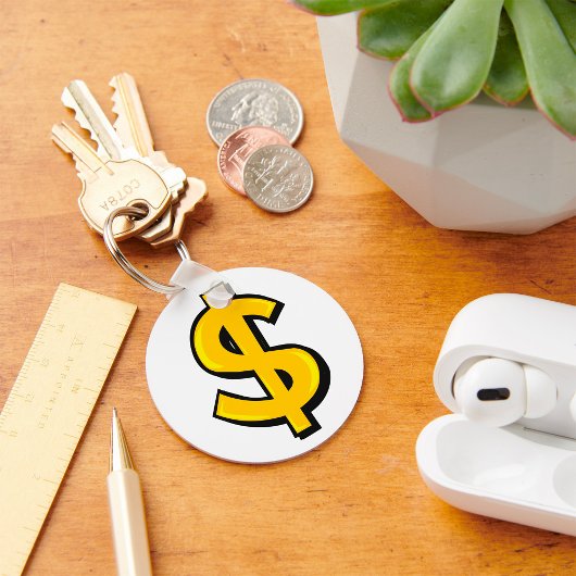 Porte-clés Iellow dollar